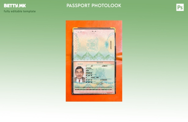 Модерен стил шаблон за изглед на фотографски пасус Гренада